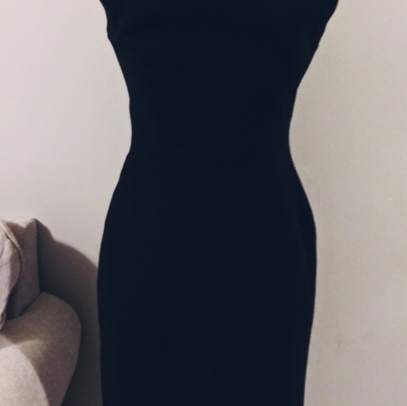 Antonio Berardi V neck sculpted dress size m - Picture 2 of 10